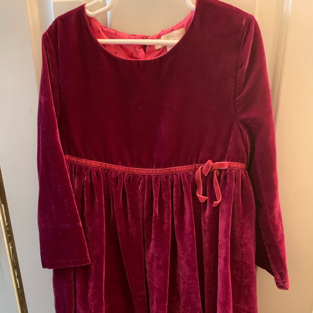 Like new velvet Biden girls dress
